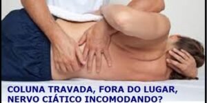 Vico Massagista - coluna travada fora do lugar desvio de coluna nervo ciático dores nas costas coluna lombar torcicolo ombro - São José SC Florianópolis Palhoça Biguaçu