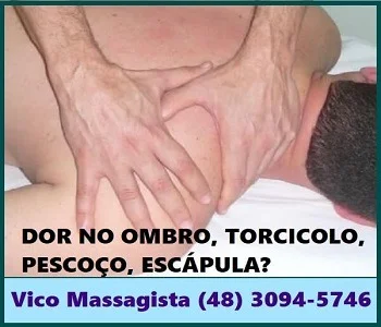 Massoterapia para tratamento e alívio de dores no nervo ciático, coluna, torcicolo, nas costas, lombares, ombro e pescoço