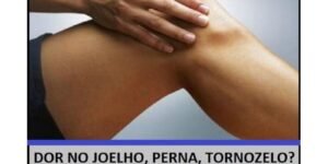 Massagem para dor no joelho. Vico Massagista e Quiropraxia, centro, São José SC