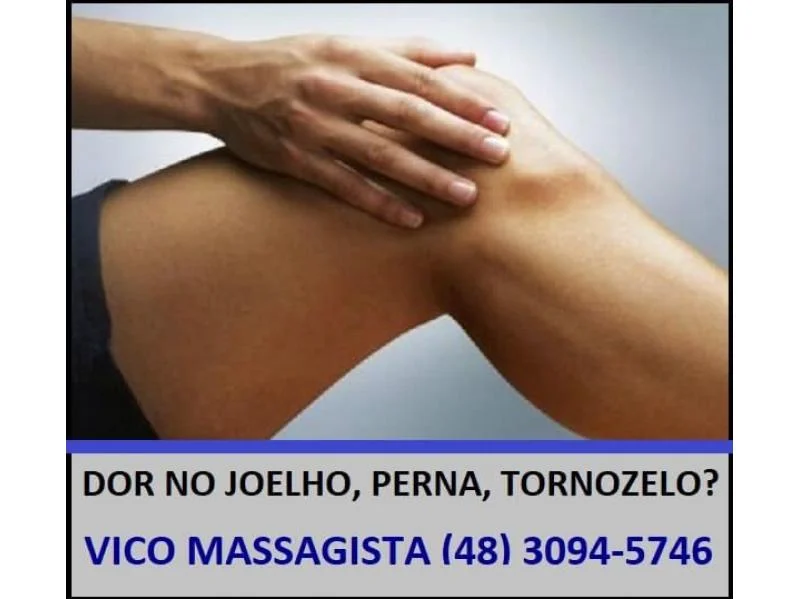 Massagem para dor no joelho (patela) - Vico Massagista e Quiropraxia, centro, São José (SC). Não deixe que a dor no joelho limite suas atividades diárias. Agende uma consulta com Vico Massagista e Quiropraxia hoje mesmo e dê o primeiro passo para aliviar a dor, melhorar a mobilidade e recuperar a sua qualidade de vida. Nossa equipe está pronta para fornecer o tratamento especializado que você precisa. Entre em contato conosco agora mesmo e comece sua jornada rumo a um joelho saudável e sem dor.